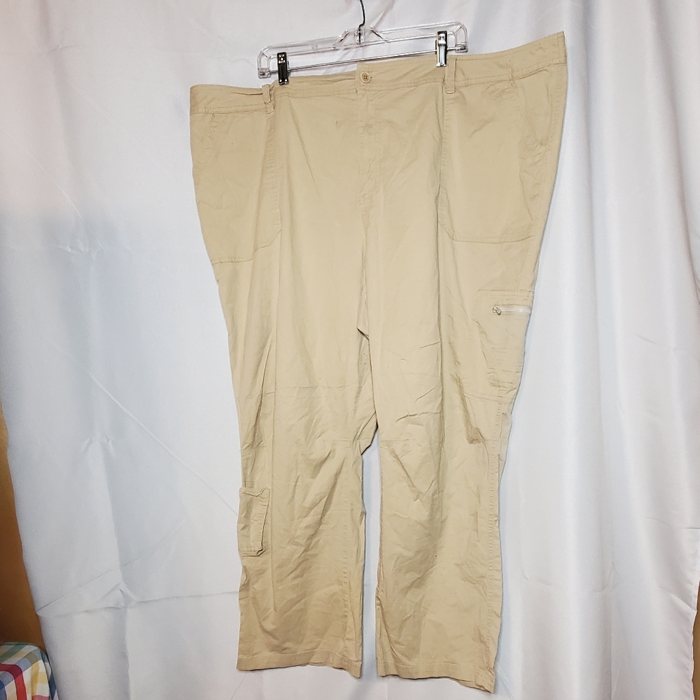 Lane Bryant Venezia Jeans 2000s Cargo Khaki Pants